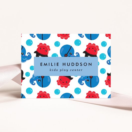 海賊タコ、キッズセン遊ター、アクティビティセンター 名刺