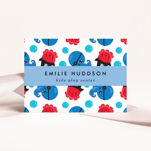 海賊タコ、キッズセン遊ター、アクティビティセンター 名刺