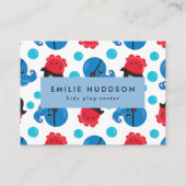 海賊タコ、キッズセン遊ター、アクティビティセンター 名刺 (正面)