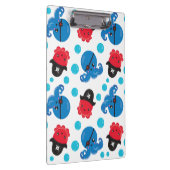 海賊タコ、タコ柄、海獣 クリップボード (右)