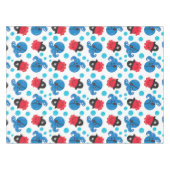 海賊タコ、タコ柄、海獣 テーブルクロス (正面(横))