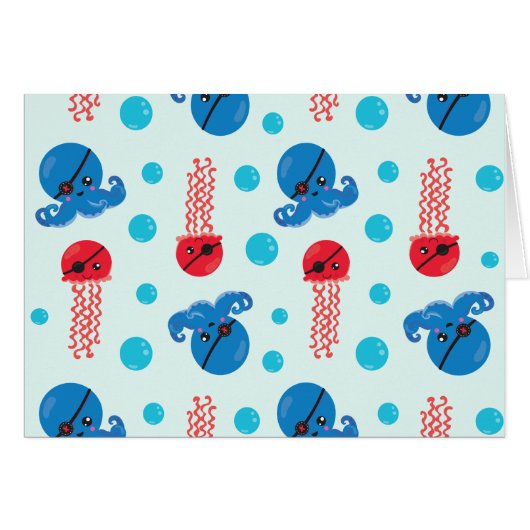 海賊タコ、海賊クラゲ、海獣 (正面横)