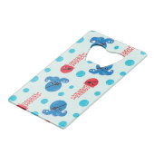 海賊タコ、海賊クラゲ、海獣 クレジットカード栓抜き (裏面アングル)