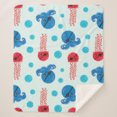 海賊タコ、海賊クラゲ、海獣 シェルパブランケット (正面)