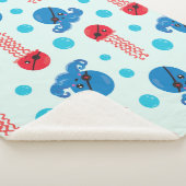 海賊タコ、海賊クラゲ、海獣 シェルパブランケット (3/4)