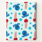 海賊タコ、海賊クラゲ、海獣 ノートブック (裏面)