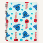 海賊タコ、海賊クラゲ、海獣 ノートブック (正面)