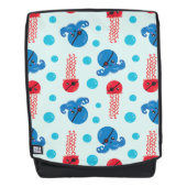 海賊タコ、海賊クラゲ、海獣 バックパック (正面)