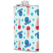 海賊タコ、海賊クラゲ、海獣 フラスク (左)