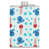 海賊タコ、海賊クラゲ、海獣 フラスク (裏面)