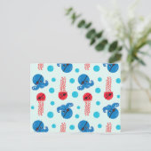 海賊タコ、海賊クラゲ、海獣 ポストカード (スタンド正面)