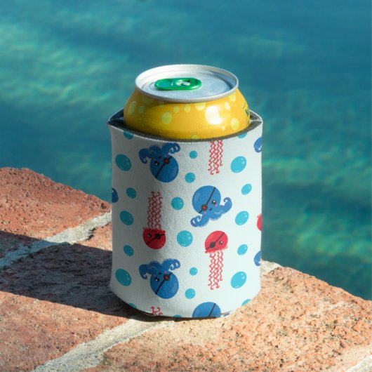 海賊タコ、海賊クラゲ、海獣 缶クーラー (インサイチュ プール)