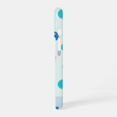 海賊タコ、海賊クラゲ、海、あなたの名前 iPhone 16ケース (左側面)