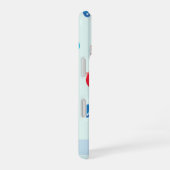 海賊タコ、海賊クラゲ、海、あなたの名前 iPhone 16ケース (右側面)