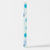 海賊タコ、海賊クラゲ、海、お名前 iPhoneケース (左側面)