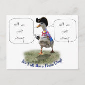 海賊ダック ポストカード (正面)