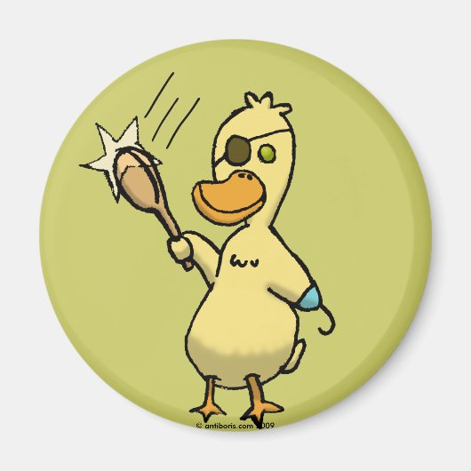 海賊ダック マグネット (正面)