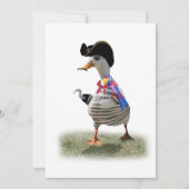 海賊ダック 招待状 (正面)