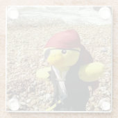 海賊ダニー・ダック ガラスコースター (裏面)