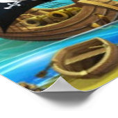 海賊ダニー・ダック。 ポスター (角)