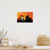 海賊ダニー・ダック。 ポスター (キッチン)