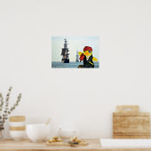 海賊ダニー・ダック。 ポスター (キッチン)