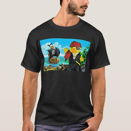 海賊ダニー・ダックTシャツ Tシャツ (正面)