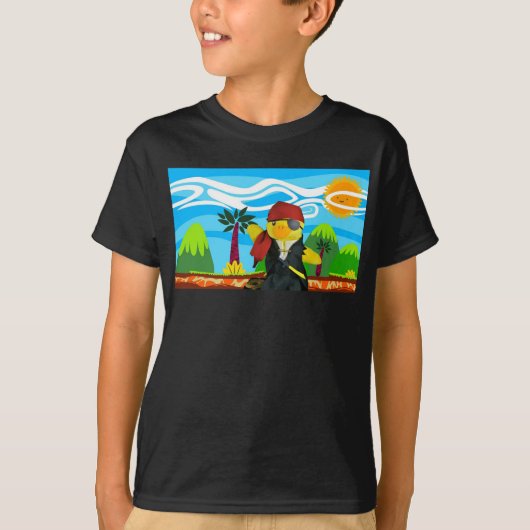海賊ダニー・ダックTシャツ Tシャツ (正面)