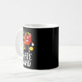 海賊チームおもしろいのアップル先生トーク コーヒーマグカップ (正面左)