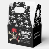 海賊テーマパーティーアダルトサルティスカルブラック フェイバーボックス (オープン)