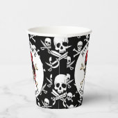 海賊テーマパーティーアダルトサルティスカル 紙コップ (右)