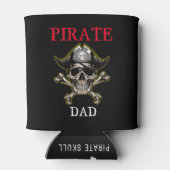 海賊テーマパーティーアダルトスカル。パパサルティスカル 缶クーラー (裏面)