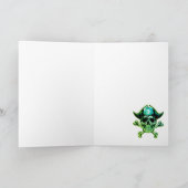 海賊テーマパーティー大人クロスボーンズ船 カード (内部)