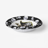 海賊テーマパーティー大人誕生日 ペーパーボウル (傾斜あり)