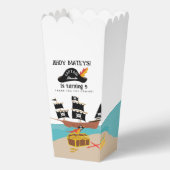 海賊テーマ誕生日パーティーありがとう フェイバーボックス (正面)