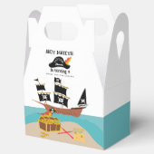 海賊テーマ誕生日パーティーありがとう フェイバーボックス (オープン)