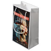 海賊テーマ誕生日 スモールペーパーバッグ (裏面アングル)