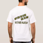 海賊トランプのポーカー Tシャツ (裏面)