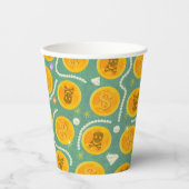 海賊トレジャー金ゴールドコインパーティー 紙コップ (正面)