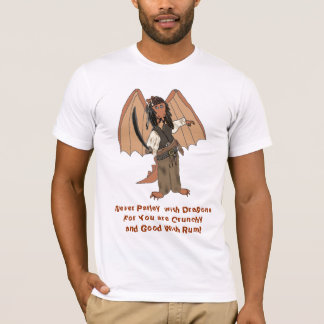 海賊ドラゴンの人のTシャツ Tシャツ