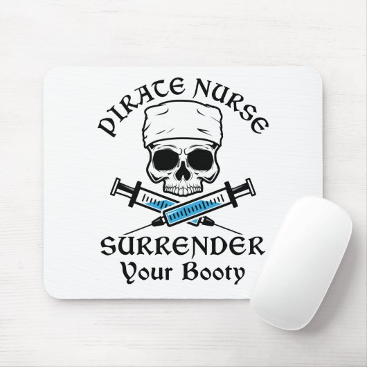 海賊ナースお前の戦利品を降伏 マウスパッド (マウス)