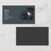 海賊ハッカーの名刺 名刺 (正面/裏面)