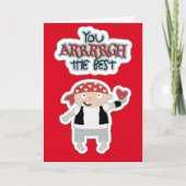 海賊ハートのバレンタインカード シーズンカード (正面)