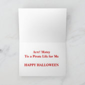 海賊バセットハウンドカード カード (内部)