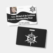 海賊バッジ バッジ (Front & Back)