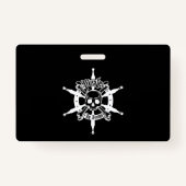 海賊バッジ バッジ (裏面)