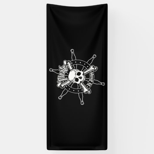 海賊バナー 横断幕 (縦)