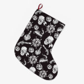 海賊パターン ラージクリスマスストッキング (正面 (吊り時))