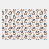 海賊パックラッピング紙 ラッピングペーパーシート (正面3)