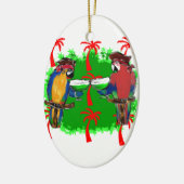 海賊パロッツ セラミックオーナメント (左)